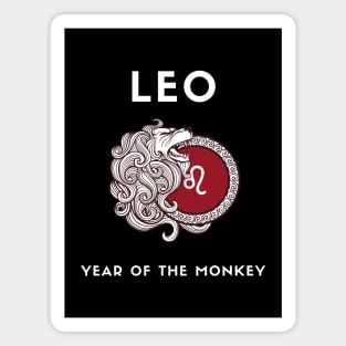 LEO / Year of the MONKEY Magnet